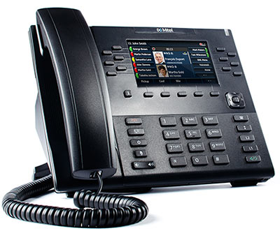 Used Mitel 6869 24 Line SIP Phone