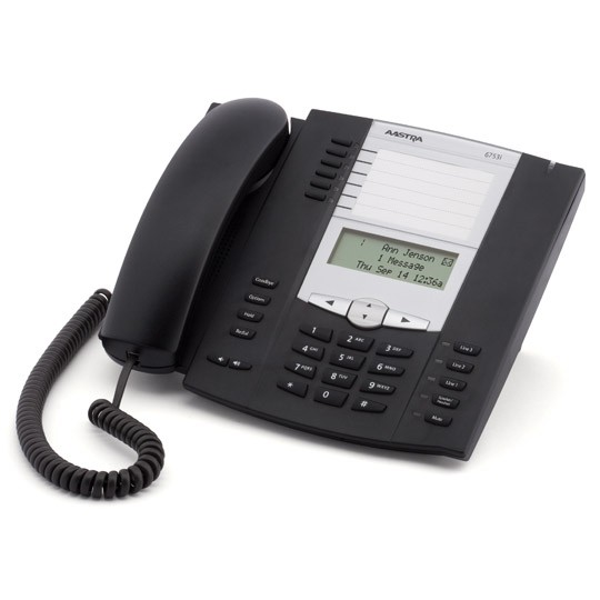 Used Aastra 6753i Expandable IP Telephone